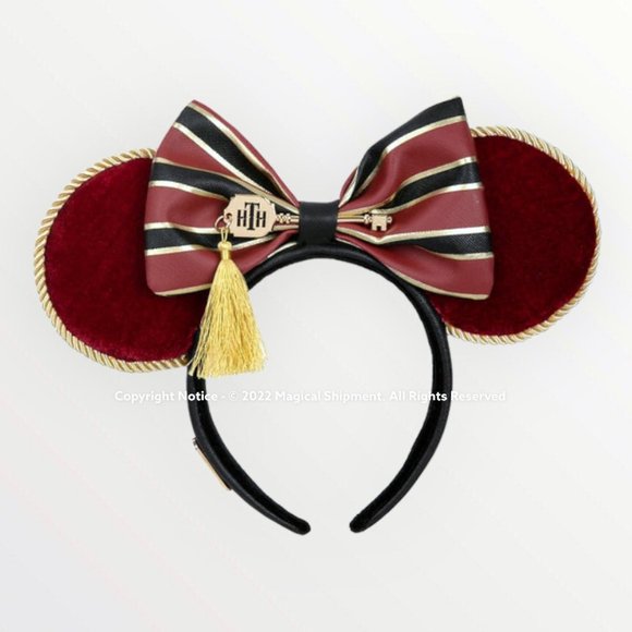 Disney Accessories - Disney Parks - Hollywood Tower of Terror Minnie Mouse Ear Headband by Loungefly